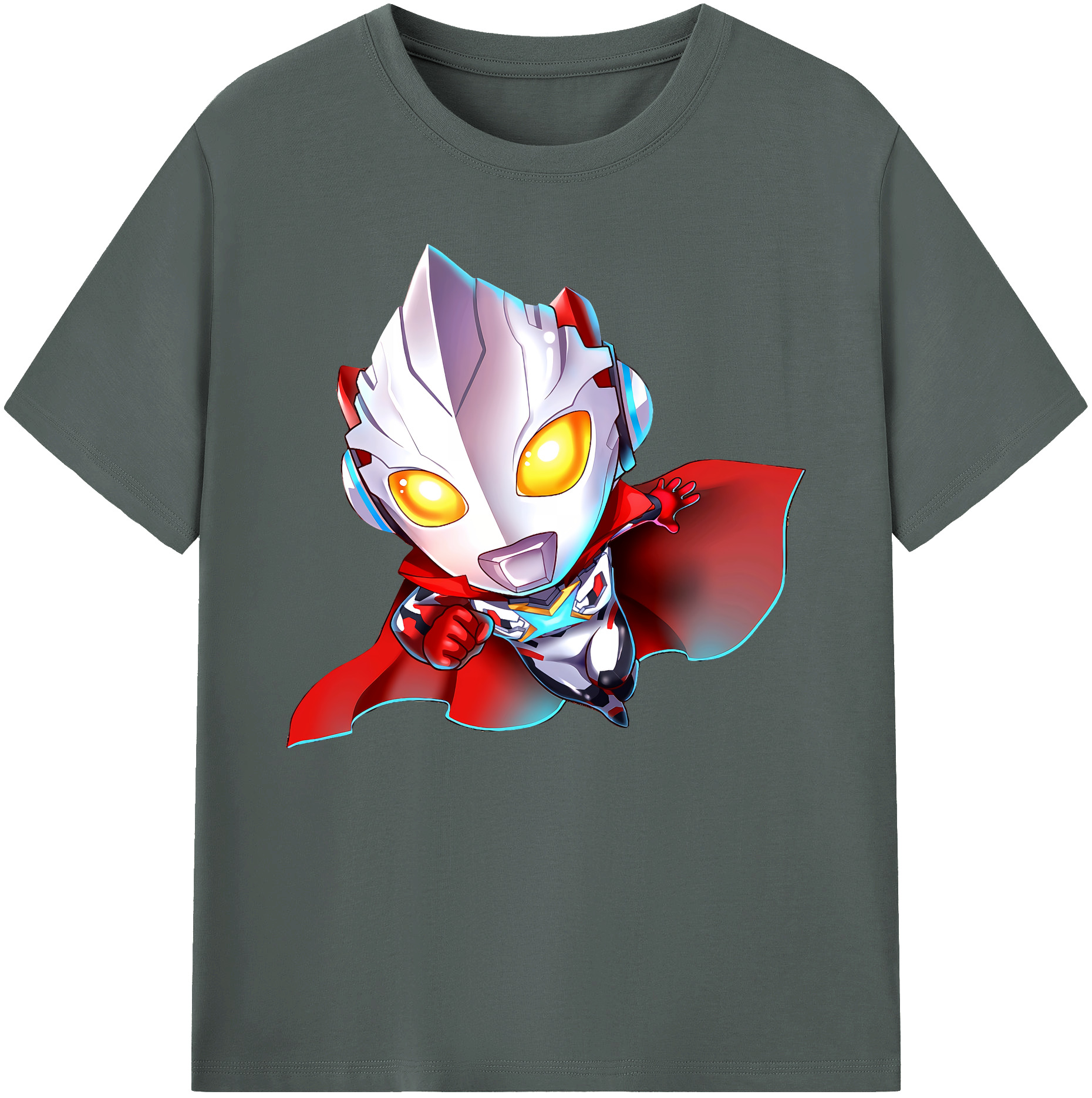 （画像用） ウルトラマン Ultraman 綿100％ メンズ半袖Tシャツ｜肌触りやわらか＆通気性